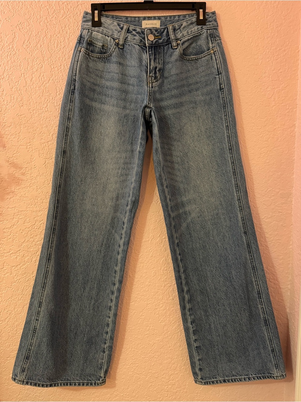 PacSun Light Blue Low Rise Baggy Jeans